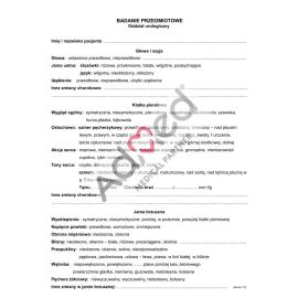 Badanie przedmiotowe - urologia
