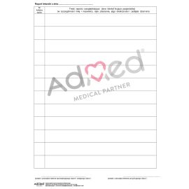 Księga raportów lekarskich