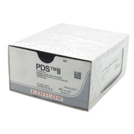 Szew wchłanialny syntetyczny PDS II W9872T rozm. 5/0 ; igła 16mm; 3/8koła konw-tn. ; PS-3; bezbarwny