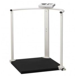 Elektroniczna waga platformowa z poręczą Charder MS2504