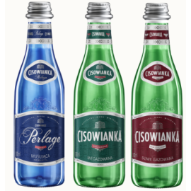 Woda mineralna 300ml szklana butelka