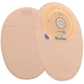 Worek stomijny jednoczęściowy średni, zamknięty, plastyczny do modelowania, z filtrem, beżowy z okienkiem, Esteem®+ Convatec