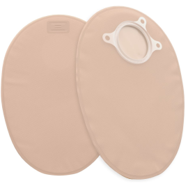 Worek stomijny dwuczęściowy średni, zamknięty, z filtrem, beżowy, Natura®+ Convatec