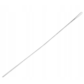 Wymazówka aluminiowa z wacikiem bawełnianym 0,9 x 150 mm, jałowa - op. 100 szt.