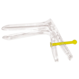 Wziernik ginekologiczny typ CUSCO, rozmiar XL (long) 35 x 130 mm żółty, Gyneas
