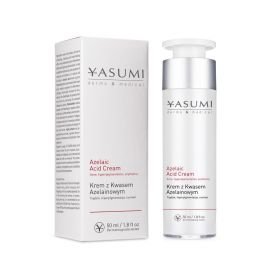YASUMI - Azelaic ACID Cream - Specjalistyczny krem z kwasem azelainowym o działaniu złuszczającym, oczyszczającym i biostymulującym – 50 ml