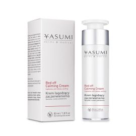YASUMI - Red-Off Calming Cream - Krem redukujący zaczerwienienia - 50 ml