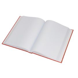 Brulion w oprawie twardej A4 kratka 300K