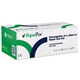 Zestaw do szybkiego testu Hemoglobina A1c (HbA1c) - op. 25 sztuk