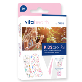 Zestaw plastrów dziecięcych KIDSpro Vitahealth - girls