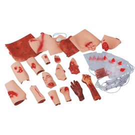 Zestaw symulacji ran Trauma Moulage Kit