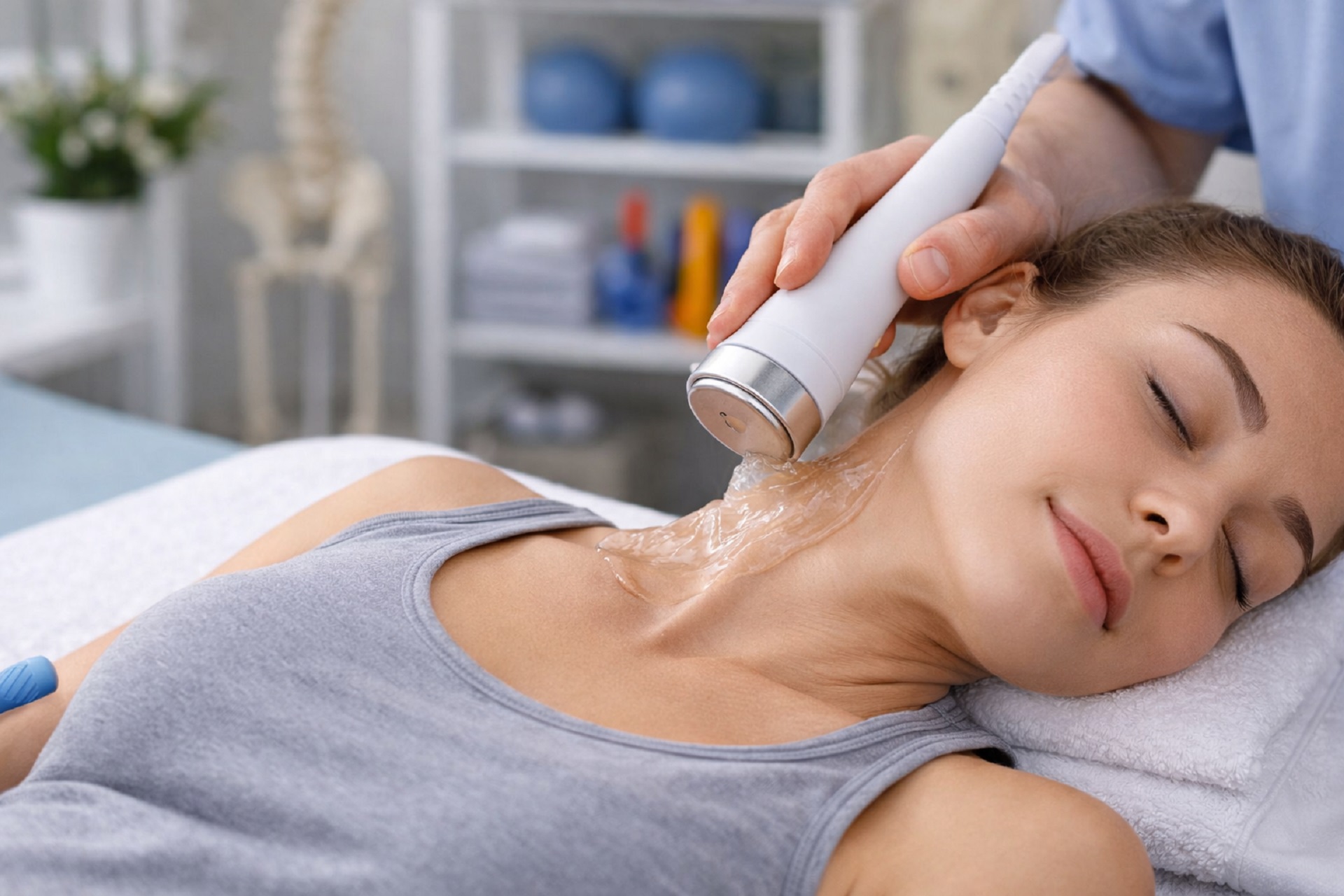 Fonoforeza w fizjoterapii - zastosowanie, działanie i efekty